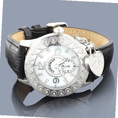 Lady Diamond es: Luxurman 0.24ct with Heart