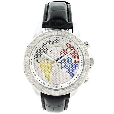 Luxurman Diamond 0.18ct WorldMap