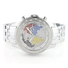 Luxurman Diamond 0.2ct Color Worldmap