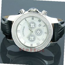 Luxurman es Diamond 0.25 ct White MOP