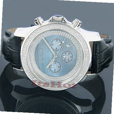 Luxurman es Diamond 0.25ct Blue MOP