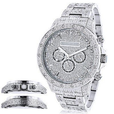 Luxurman es: Iced Out Diamond 1.25ct