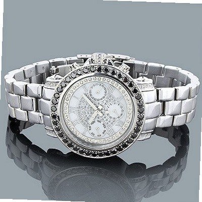 Luxurman es: Ladies Black Diamond 2.50ct