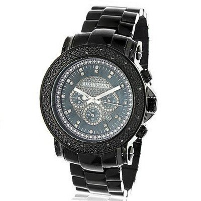 Oversized Luxurman Black Diamond 0.25ct