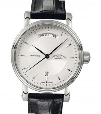 Mühle-Glashütte Klassische Zeitmesser Teutonia II Day/Date