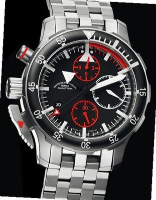 Mühle-Glashütte Nautische Armbanduhren S.A.R. Fliegerchronograph