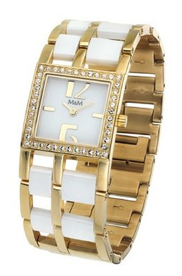 M&M Quartz M11832-232 with Metal Strap