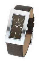 M&M Quartz M11840-525 with Leather Strap