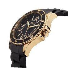 M&M Quartz M11846-636 with Rubber Strap