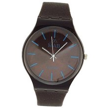 Mab London Gents- Coffee Brown Analogue & Coffee Brown Plastic Strap