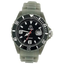 Mab London Unisex Glow In The Dark Grey Silicone Strap Party