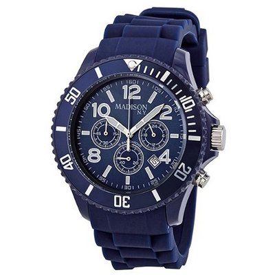 Madison Candy Chronograph Navy Polycarbonate Unisex U4362-07