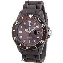 Madison Candy Time Grey Dial Grey Silicone Strap U4167-08-2