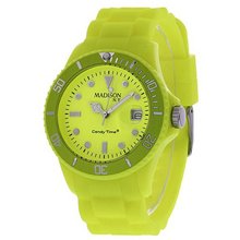Madison Candy Time Neon Yellow Polycarbonate Unisex U4503-50-1