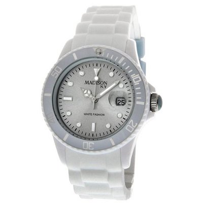 Madison Candy Time White and Grey Blue Unisex U4359E1