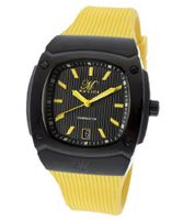 Dominator Black Textured Dial Yellow Silicone