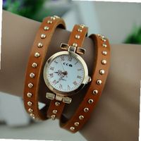 umagicpieceswatches MagicPiece Handmade Vintage Style Leather For  Thin Belt Wrap in 8 Colors: Dark Green 