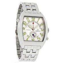 Magnus Monterrey Silver Day/Date M110mss45