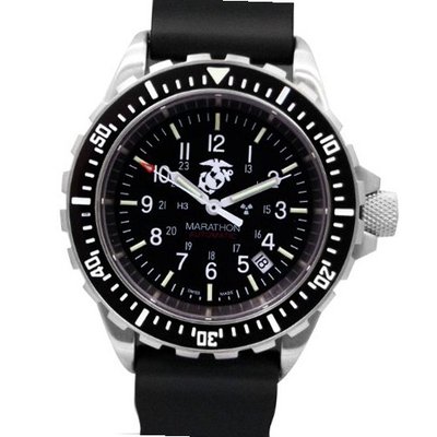 MARATHON Diver's Automatic USMC Black Dial WW194006USMC