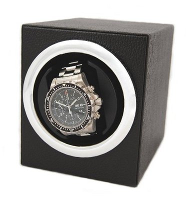 MARATHON Leather Automatic Winder Black WW006001