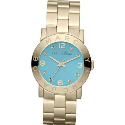 Marc by Marc Jacobs Amy Dexter Aqua Dial Gold MBM3220