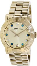 Marc by Marc Jacobs Amy Dexter Gold dial Gold-tone Ladies MBM3215