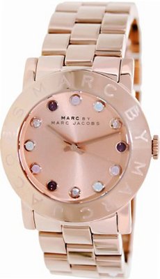 Marc by Marc Jacobs Amy Dexter Quartz Rose Gold Dial - MBM3216