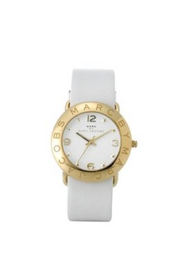 Marc by Marc Jacobs Amy Dinky Quartz White Dial - MBM1250