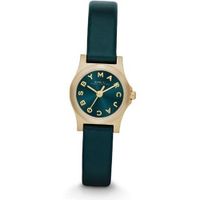 Marc by Marc Jacobs MBM1282 Henry Dinky Gold Tone Teal Leather