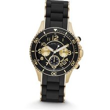 Marc by Marc Jacobs MBM2598 Rock Matte Black Chronograph