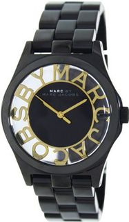 Marc by Marc Jacobs MBM3255 Henry Black Skeleton