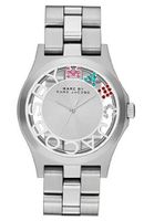 Marc by Marc Jacobs MBM3262 Ladies Silver Henry Skeleton