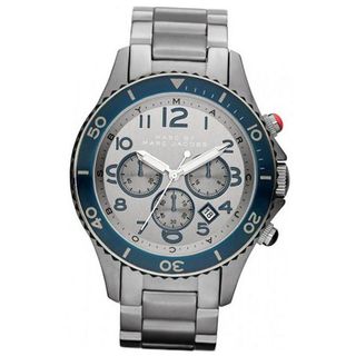 Marc By Marc Jacobs Rock Chronograph Grey Dial Stainless Steel MBM5028