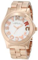 Marc by Marc Jacobs Rose Gold Rivera Logo 's - MBM3138
