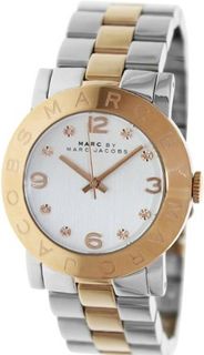 Marc by Marc Jacobs Two Tone Amy Rose Gold with Glitz - MBM3194