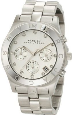Marc Jacobs Blade SS Chronograph Bracelet - MBM3100