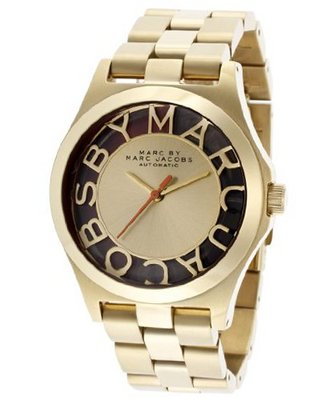 Marc Jacobs Henry Gold Skeleton Automatic Limited Edition 1 of 1000 - MBM9701