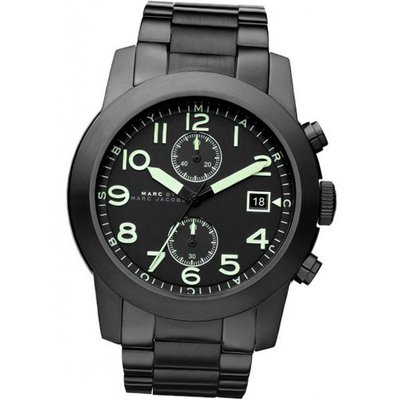 uMarc by Marc Jacobs Marc-Jacobs Larry Chronograph Black MBM5032 