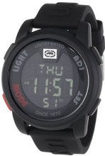Marc Ecko E07503G1 20-20 Digital Black Resin Strap