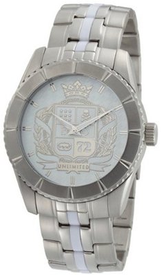 Marc Ecko E11524G1 The Utmost 3-Hand Silver Bracelet