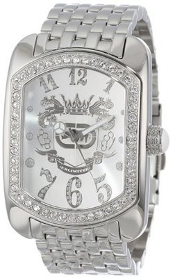 Marc Ecko E12532G1 Mech Rhino Silver Stainless Steel