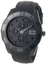 Marc Ecko E13517G1 The Equation Analog Black Resin Strap