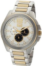 Marc Ecko E13596G1 The Hudson Multifunction Silver Dial