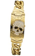 Marc Ecko E16562G1 Better Off Dead Skull ID Bracelet