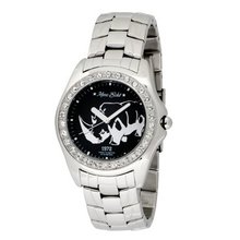 Marc Ecko E95016G4 Silver Stainless Steel Rhino Logo