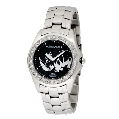 Marc Ecko E95016G4 Silver Stainless Steel Rhino Logo