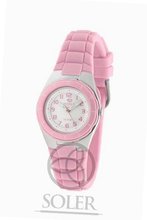 Marea B 25111 3 Pink Rubber Strap Quartz