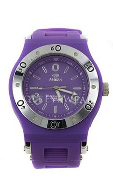 Marea B 35212 7 Plastic Silicone Purple Silver