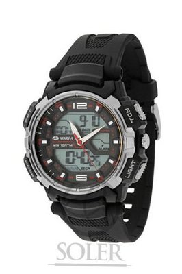 Marea B 44073 1 Gent Plastic Rubber Black Silver