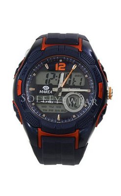 Marea B 44078 2 Anadigi Plastic Rubber Black Orange